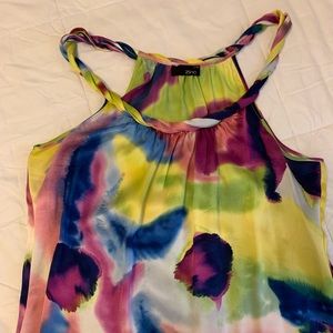 Super fun summer silk shirt! Size L